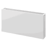 Mexen Flat CF33 radiator plat 400 x 1600 mm, conectare laterală, 2530 W, alb - W433F-040-160-00
