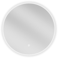 Mexen Erg oglindă de baie iluminată, rotundă 50 cm, LED 6000K, anti-ceață - 9823-050-050-611-00