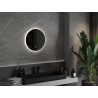 Mexen Erg világító fürdőszobai tükör, kerek 50 cm, LED 6000K, páramentes - 9823-050-050-611-00
