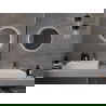 Mexen Erg oglindă de baie iluminată, rotundă 50 cm, LED 6000K, anti-ceață - 9823-050-050-611-00