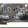Mexen Erg oglindă de baie iluminată, rotundă 50 cm, LED 6000K, anti-ceață - 9823-050-050-611-00