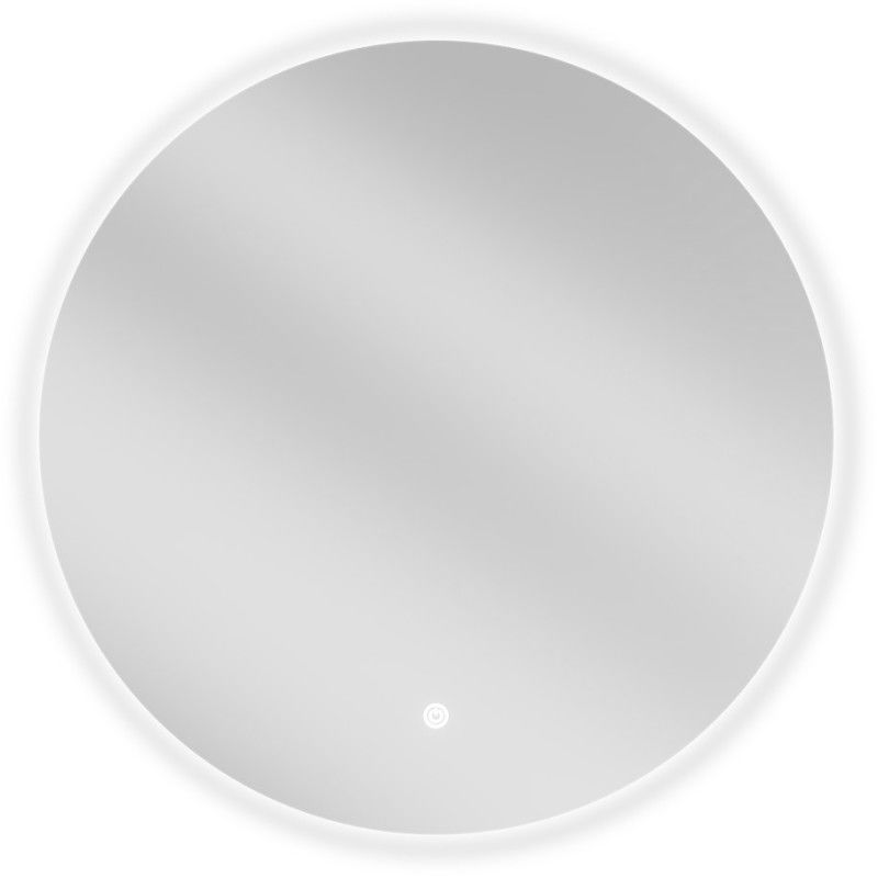 Mexen Erg oglindă de baie iluminată, rotundă 60 cm, LED 6000K, anti-aburire - 9823-060-060-611-00