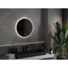 Mexen Erg oglindă de baie iluminată, rotundă 60 cm, LED 6000K, antiaburire - 9823-060-060-611-00