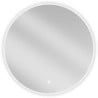 Mexen Erg oglindă de baie iluminată, rotundă 70 cm, LED 6000K, anti-aburire - 9823-070-070-611-00