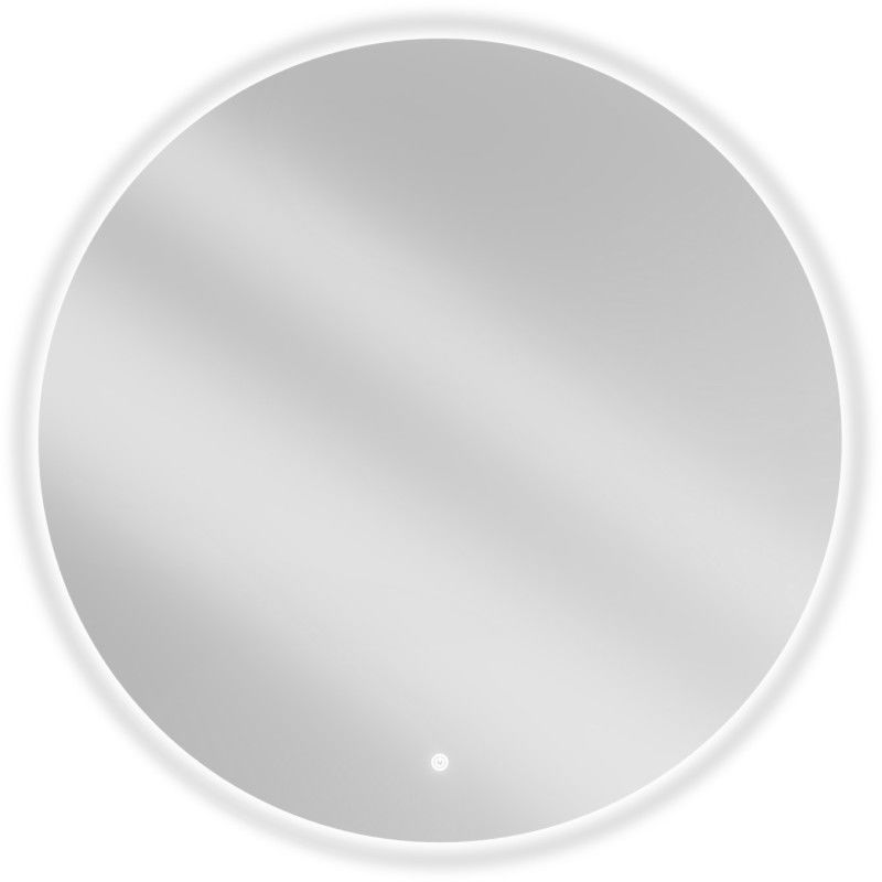 Mexen Erg oglindă baie cu iluminare, rotundă 90 cm, LED 6000K, anti-abur - 9823-090-090-611-00