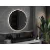 Mexen Erg oglindă de baie iluminată, rotundă 90 cm, LED 6000K, antiaburire - 9823-090-090-611-00
