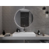 Mexen Erg oglindă de baie iluminată, rotundă 90 cm, LED 6000K, antiaburire - 9823-090-090-611-00