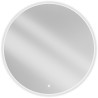 Mexen Erg kivilágított, kerek fürdőszobai tükör, 100 cm, LED 6000K, párásodásgátló - 9823-100-100-611-00