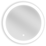 Mexen Oro világító fürdőszobai tükör, kerek 50 cm, LED 6000K, páramentesítő - 9824-050-050-611-00