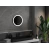 Mexen Oro oglindă de baie iluminată, rotundă 50 cm, LED 6000K, anti-ceață - 9824-050-050-611-00