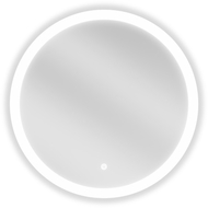 Mexen Oro oglindă de baie iluminată, rotundă 60 cm, LED 6000K, anti-aburire - 9824-060-060-611-00