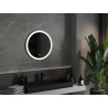 Mexen Oro oglindă de baie iluminată, rotundă 60 cm, LED 6000K, anti-ceață - 9824-060-060-611-00