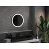 Mexen Oro oglindă de baie iluminată, rotundă 60 cm, LED 6000K, antivapori - 9824-060-060-611-00