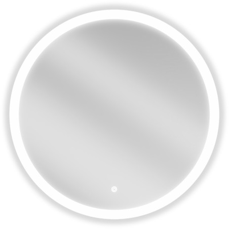 Mexen Oro oglindă de baie iluminată, rotundă 70 cm, LED 6000K, anti-aburire - 9824-070-070-611-00