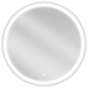 Mexen Oro oglindă de baie iluminată, rotundă 80 cm, LED 6000K, antiaburire - 9824-080-080-611-00