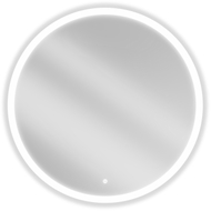 Mexen Oro LED-es megvilágított fürdőszobatükör, kerek 90 cm, 6000K, páramentes - 9824-090-090-611-00
