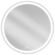 Mexen Oro megvilágított fürdőszobai tükör, kerek, 90 cm, LED 6000K, páramentes - 9824-090-090-611-00