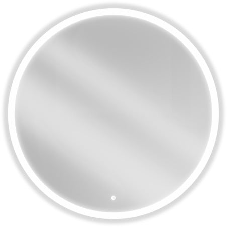 Mexen Oro oglindă de baie iluminată, rotundă 100 cm, LED 6000K, anti-aburire - 9824-100-100-611-00