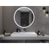 Mexen Oro oglindă de baie iluminată, rotundă 100 cm, LED 6000K, anti-aburire - 9824-100-100-611-00