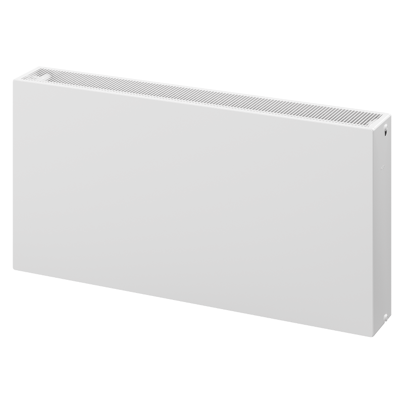Mexen Flat CF33 lapos radiátor 900 x 1000 mm, oldali csatlakozás, 3001 W, fehér - W433F-090-100-00