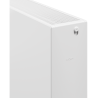 Mexen Flat CF33 lapos radiátor 900 x 1000 mm, oldali csatlakozás, 3001 W, fehér - W433F-090-100-00