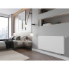 Mexen CVF21 Flat radiátor, lapos, 900 x 1800 mm, alsó csatlakozás, 2861 W, fehér - W621F-090-180-00