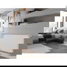 Grătar plat Mexen CVF22 400 x 1300 mm, conectare inferioară, 1479 W, alb - W622F-040-130-00