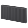 Mexen C33 radiator cu placă 400 x 1200 mm, conectare laterală, 2027 W, antracit - W433-040-120-66