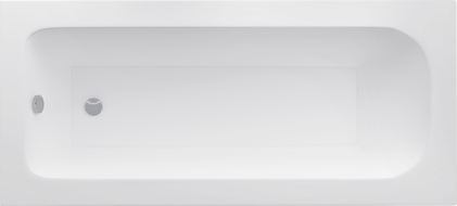 Mexen Vega cadă dreptunghiulară 130 x 70 cm, albă - 55011307000