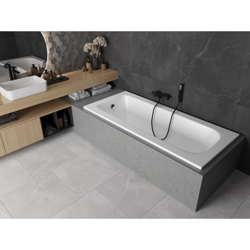Mexen Vega téglalap alakú fürdőkád 140 x 70 cm, fehér - 55011407000