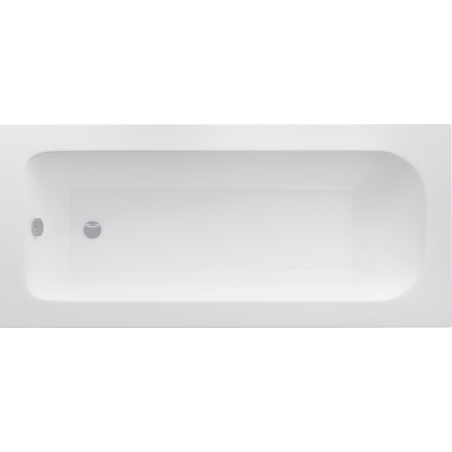 Mexen Vega cadă dreptunghiulară 170 x 80 cm, albă - 55011708000