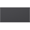 Mexen C33 lemezradiátor 600 x 2200 mm, oldalsó csatlakozás, 5136 W, antracit - W433-060-220-66