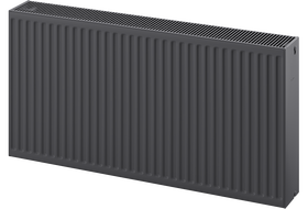 Mexen C33 900 x 1300 mm-es lapradiátor, oldalsó csatlakozás, 4137 W, antracit - W433-090-130-66