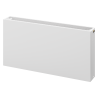 Mexen Flat CVF33 lapos radiátor 300 x 1400 mm, alsó csatlakozás, 1736 W, fehér - W633F-030-140-00