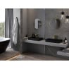 Mexen Loft oglindă de baie rotundă 40 cm, ramă aurie - 9850-040-040-000-50