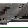 Mexen Loft oglindă baie rotundă 85 cm, ramă aurie - 9850-085-085-000-50