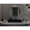 Mexen Loft oglindă baie rotundă 95 cm, ramă aurie - 9850-095-095-000-50