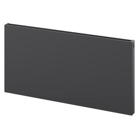 Mexen Flat CF11 radiátor 600 x 600 mm, oldalsó csatlakozás, 470 W, antracit - W411F-060-060-66
