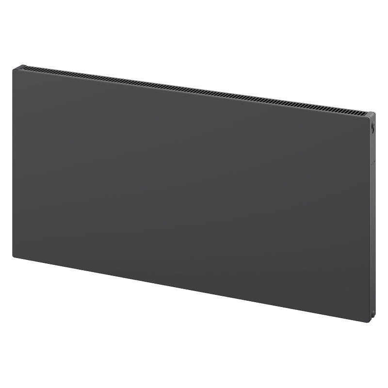 Mexen CF11 Flat lemezradiátor 600 x 800 mm, oldalsó csatlakozás, 627 W, antracit - W411F-060-080-66