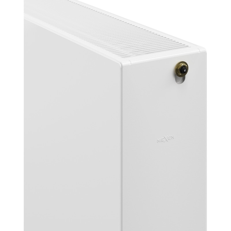 Mexen CVF33 Flat lemezradiátor 600 x 400 mm, alsó csatlakozás, 880 W, fehér - W633F-060-040-00