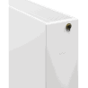 Mexen Flat CVF33 lapos radiátor 600 x 1400 mm, alsó csatlakozás, 3081 W, fehér - W633F-060-140-00