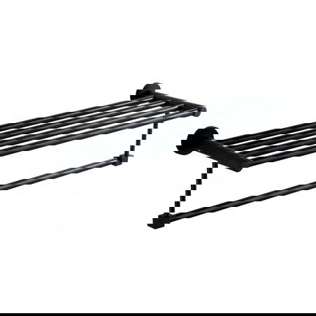 Mexen Remo raft pentru prosoape, Neagră - 7050720-70