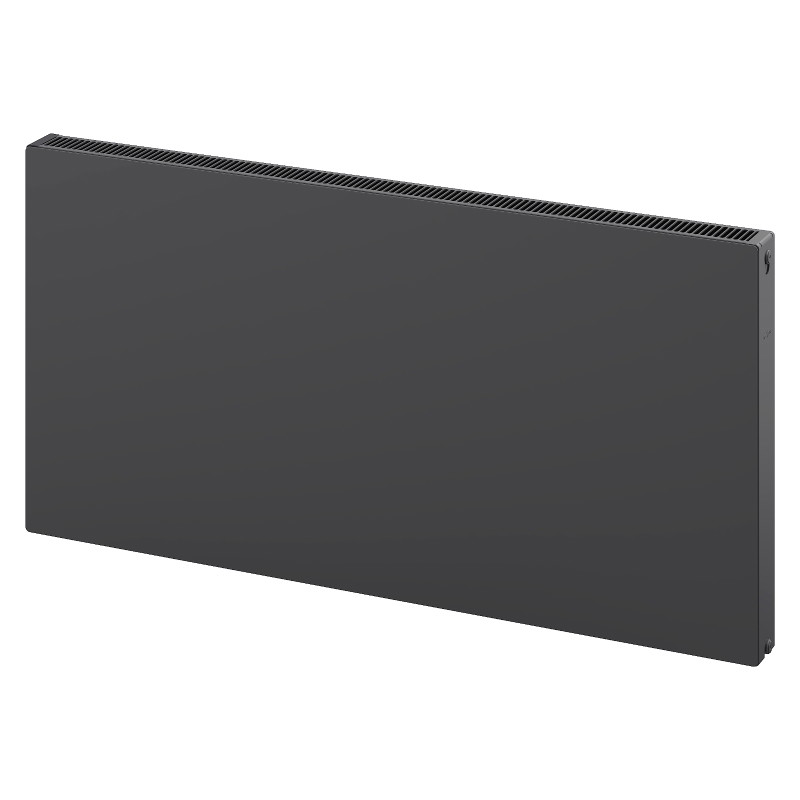 Mexen CF21 Flat lapos radiátor 600 x 800 mm, oldalsó csatlakozás, 968 W, antracit - W421F-060-080-66