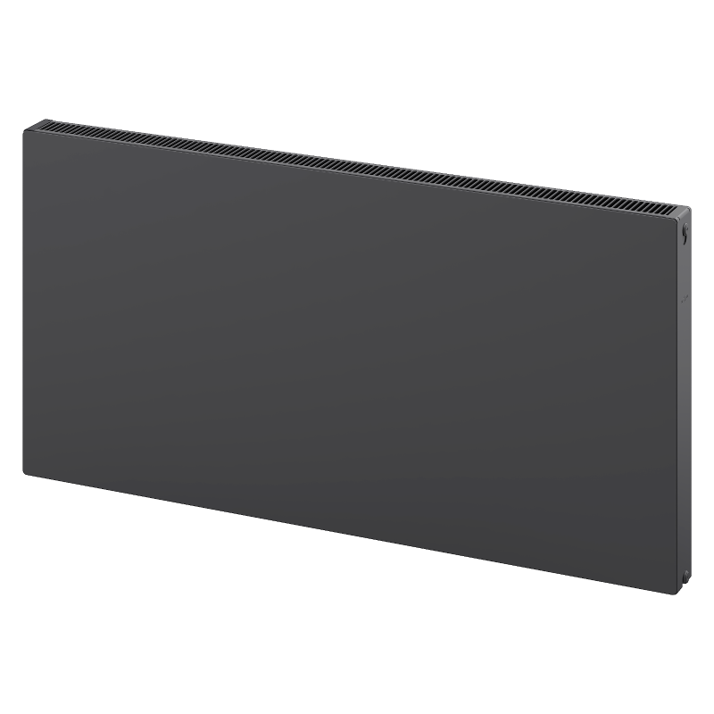 Mexen Flat CF21 panelradiátor 600 x 2000 mm, oldalsó csatlakozás, 2419 W, antracit - W421F-060-200-66