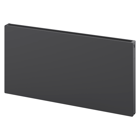 Mexen Flat CF21 panelradiátor 600 x 2000 mm, oldalsó csatlakozás, 2419 W, antracit - W421F-060-200-66