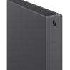 Mexen Flat CF22 lapos radiátor 400 x 800 mm, oldalsó csatlakozás, 910 W, antracit - W422F-040-080-66