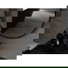 Mexen Loft kerek fürdőszobai tükör 40 cm, fekete keret - 9850-040-040-000-70