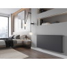 Mexen CF22 Radiator plat Flat 600 x 400 mm, conectare laterală, 633 W, antracit - W422F-060-040-66