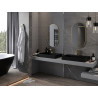 Mexen Loft oglindă de baie ovală 80 x 45 cm, ramă aurie - 9851-080-045-000-50