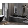 Oglindă de baie ovală Mexen Loft 90 x 55 cm, ramă aurie - 9851-090-055-000-50
